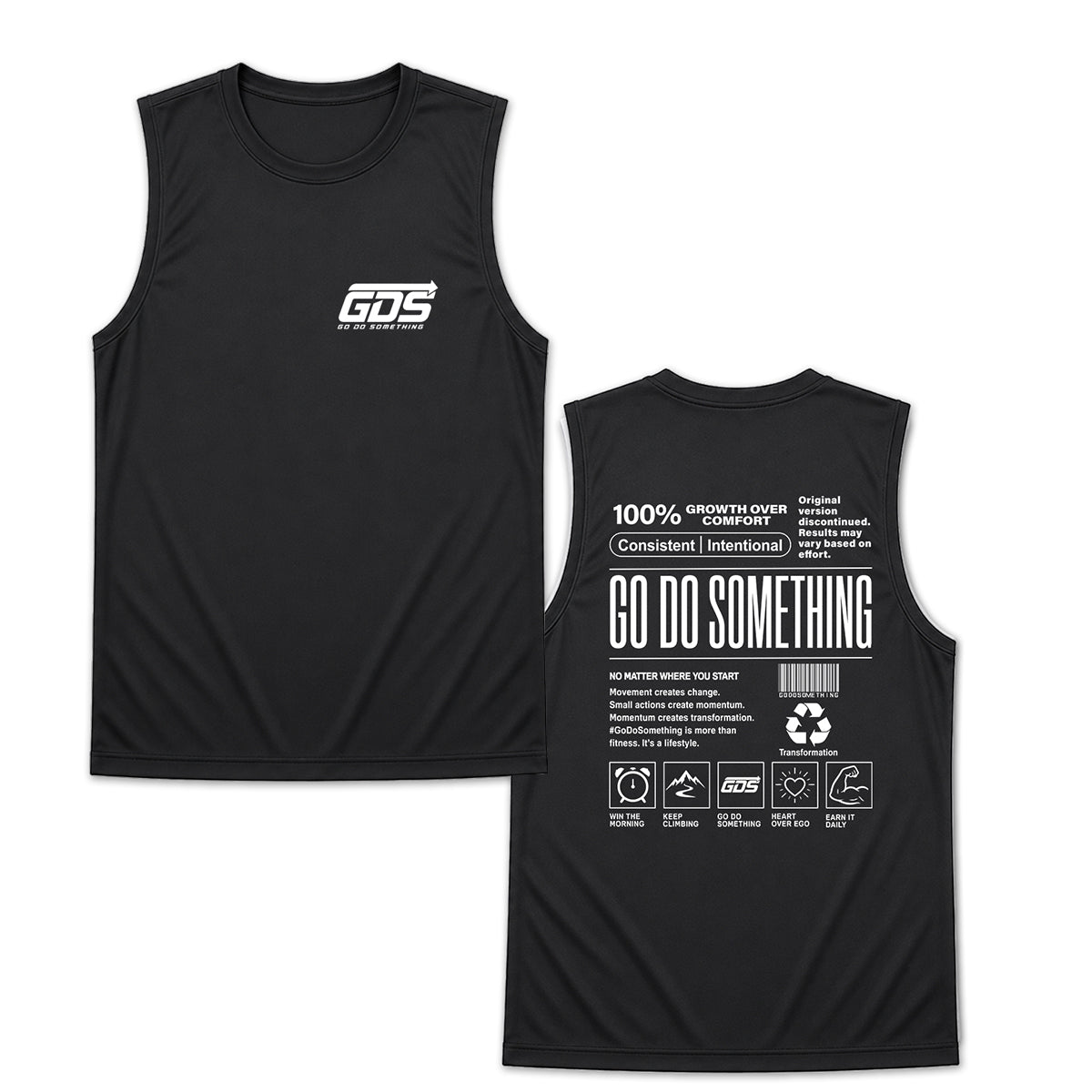 Growth | Sleeveless Performance Tee
